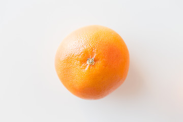 Image showing ripe grapefruit over white