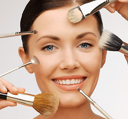 Image showing professional make-up