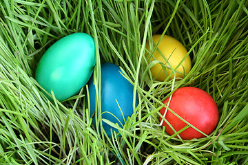 Image showing Easter eggs