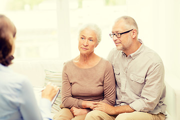 Image showing senior couple at home