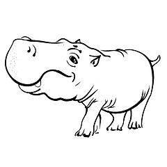 Image showing Hippopotamus