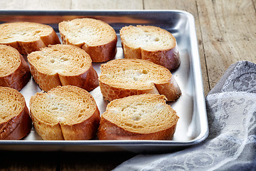 Image showing toasted bread