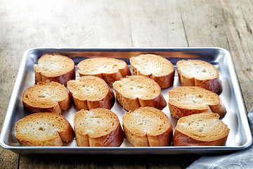 Image showing toasted bread