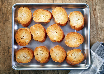 Image showing toasted bread