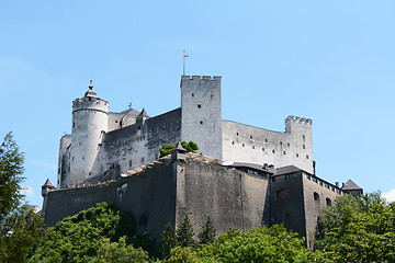 Image showing Hohensalzburg Fortress in Salzburg, Austria