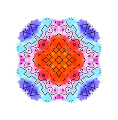 Image showing Abstract color shape