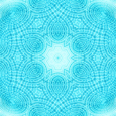 Image showing Abstract water ripples pattern