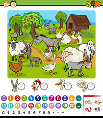 Image showing education game cartoon illustration