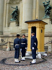 Image showing Gothenburg changing of guards 