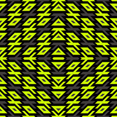 Image showing Seamless geometric background. Mosaic. 