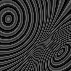 Image showing Abstract swirl background. Pattern with optical illusion. 