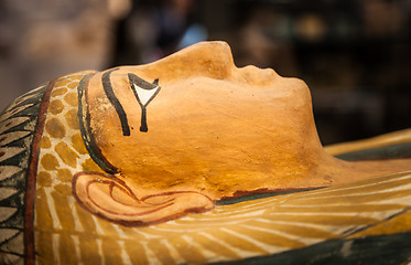 Image showing Egyptian sarcophagus