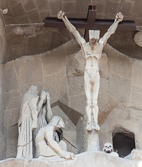 Image showing Sagrada Familia detail