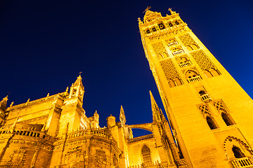 Image showing Giralda of Seville - Spain