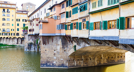 Image showing Ponte Vecchio in Florence