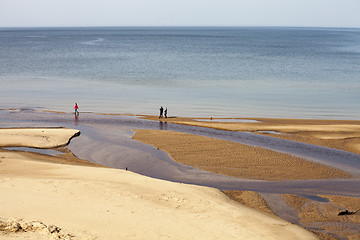 Image showing Smal river mouth