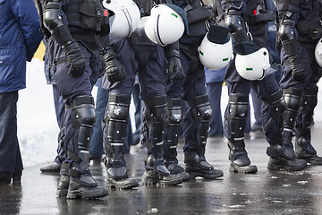 Image showing Riot Police