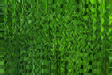 Image showing creative abstract green texture