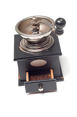 Image showing Vintage coffee mill