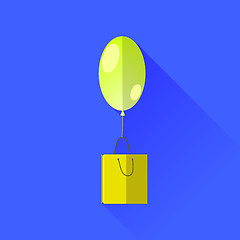 Image showing Yellow Balloon