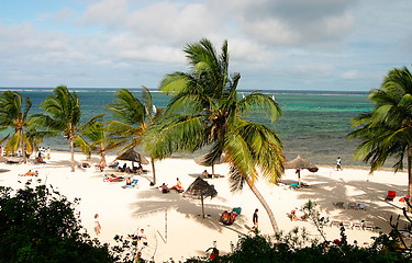 Image showing tropical beach