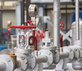 Image showing Pipes and valves