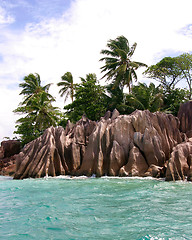 Image showing the small uninhabited island in Indian Ocean