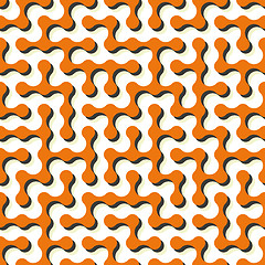 Image showing Maze. Seamless pattern. Vector illustration.