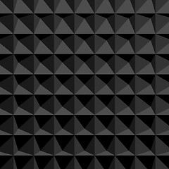 Image showing Abstract 3d geometric pattern. Polygonal background. 