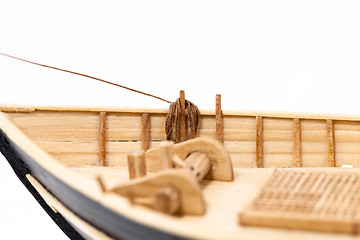 Image showing ship model  