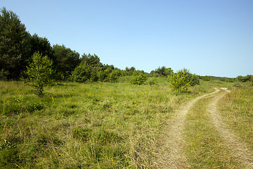 Image showing the rural road  