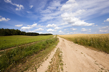 Image showing the rural road  