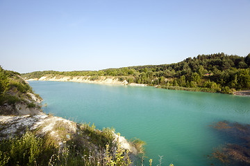 Image showing artificial lake  