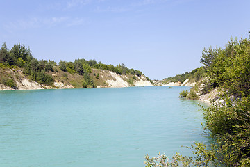 Image showing artificial lake  