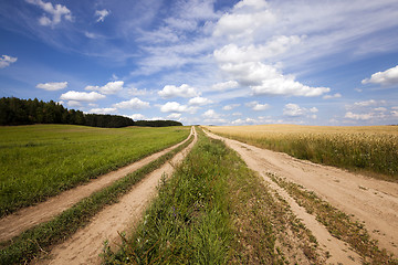 Image showing the rural road  