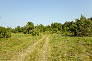 Image showing the rural road 