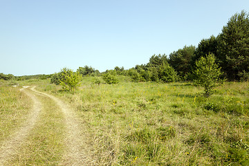 Image showing the rural road  