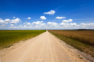 Image showing the rural road  