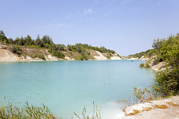 Image showing artificial lake  