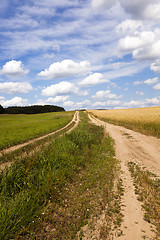 Image showing the rural road  