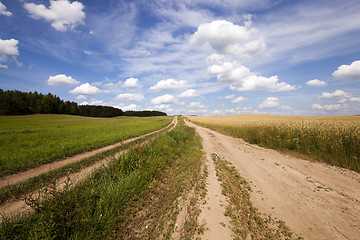 Image showing the rural road  