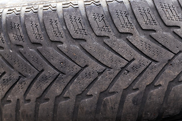 Image showing damaged tires  