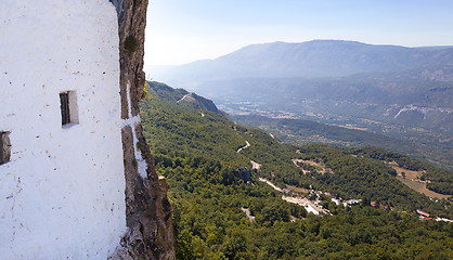 Image showing church in mountains 