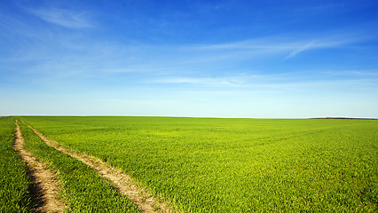 Image showing the rural road  