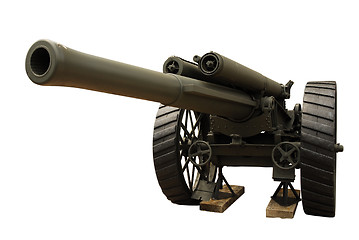 Image showing Howitzer cannon gun