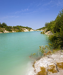 Image showing the artificial lake  