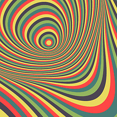 Image showing Abstract swirl background. Pattern with optical illusion. 