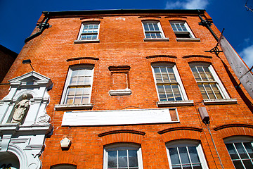 Image showing exterior old   in england   wall and history