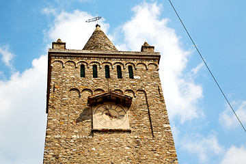 Image showing  in italy europe old  stone and bell