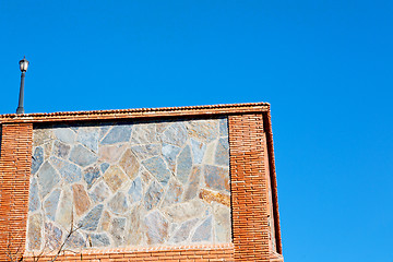 Image showing line in morocco africa and colorated  abstract